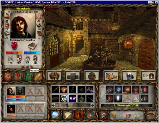 The Main Screen